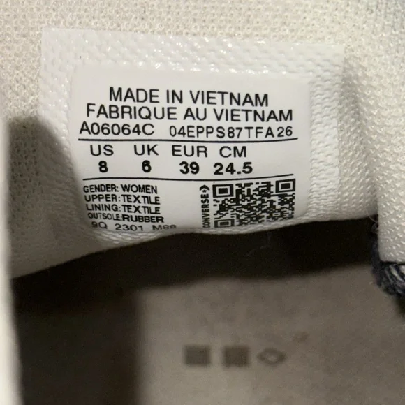 Converse Black Fruit Festival Smoothie Hi Top Move Platform Chuck Taylors Size 8 - Picture 10 of 16